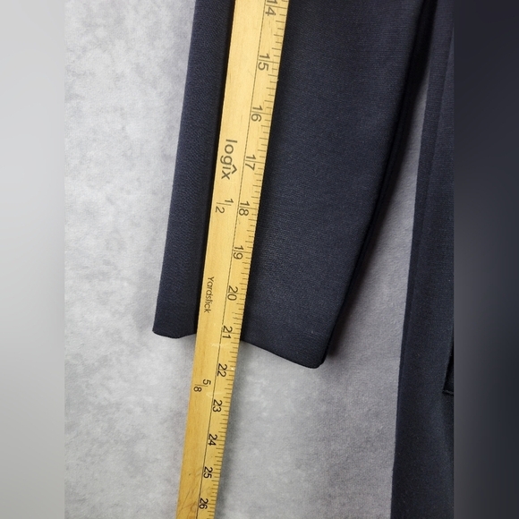 Michael Kors  Long sleeve Navy Blue thick material office Career Women's dress M - Picture 10 of 11
